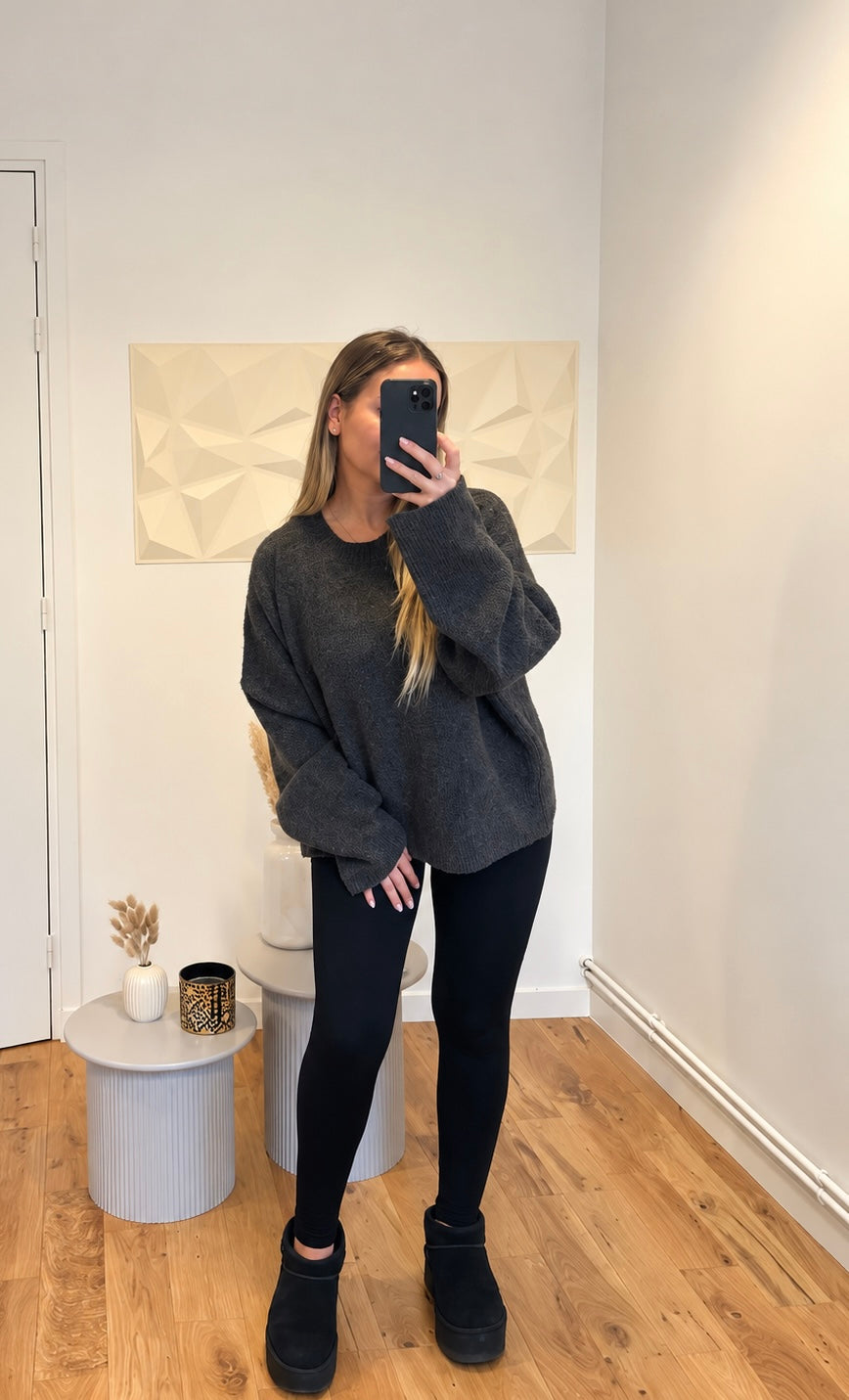 Pull marron